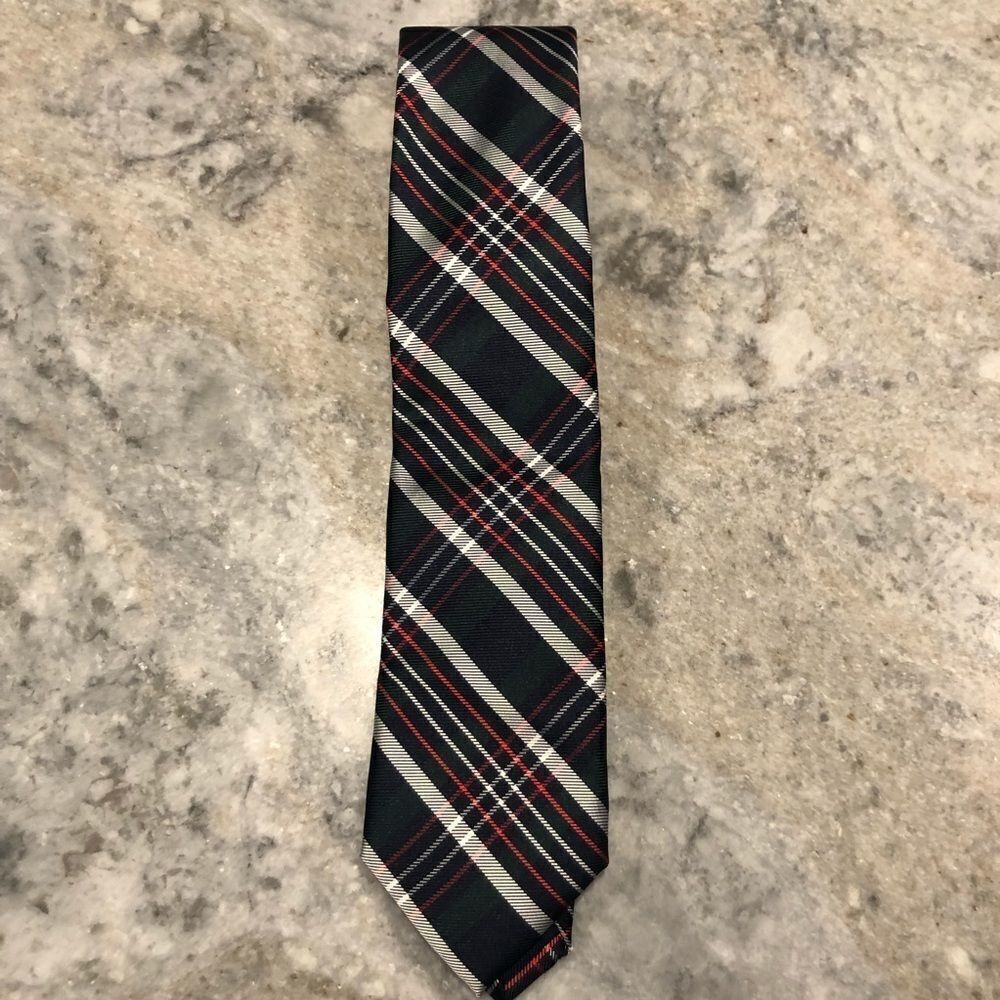 CHAPS NECKTIE, plaid pattern - Picture 2 of 6